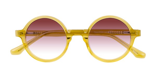 Front of Clady in Mustard Crystal