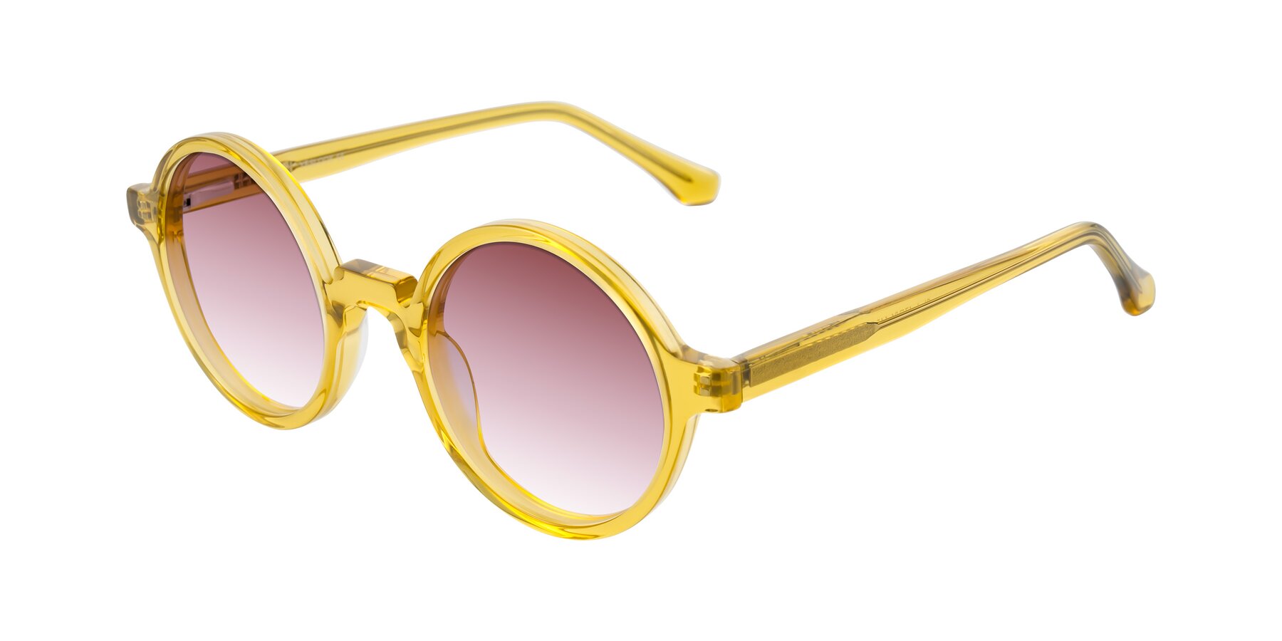 Angle of Clady in Mustard Crystal with Garnet Gradient Lenses