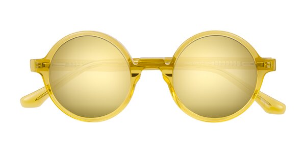 Front of Clady in Mustard Crystal