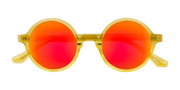 Front of Clady in Mustard Crystal