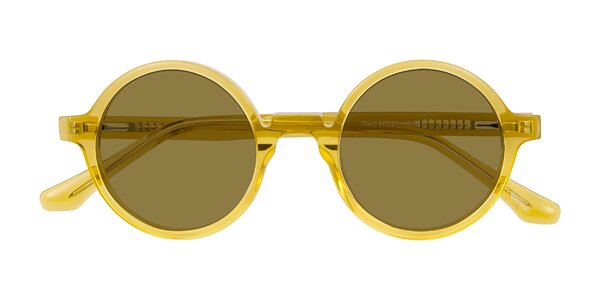 Front of Clady in Mustard Crystal