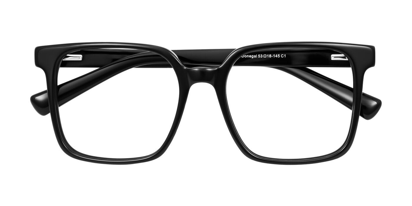 Donegal - Black Eyeglasses