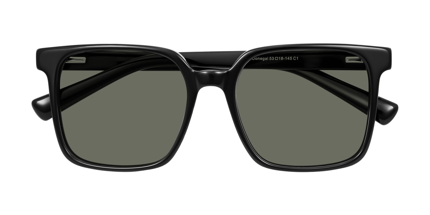 Donegal - Black Polarized Sunglasses
