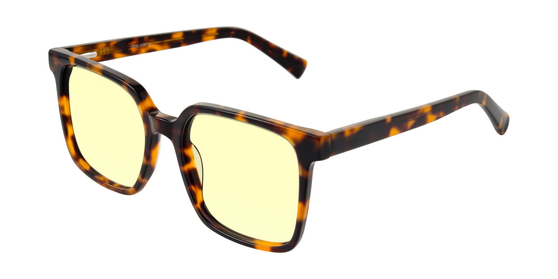 Angle of Donegal in Tortoise with Light Yellow Tinted Lenses