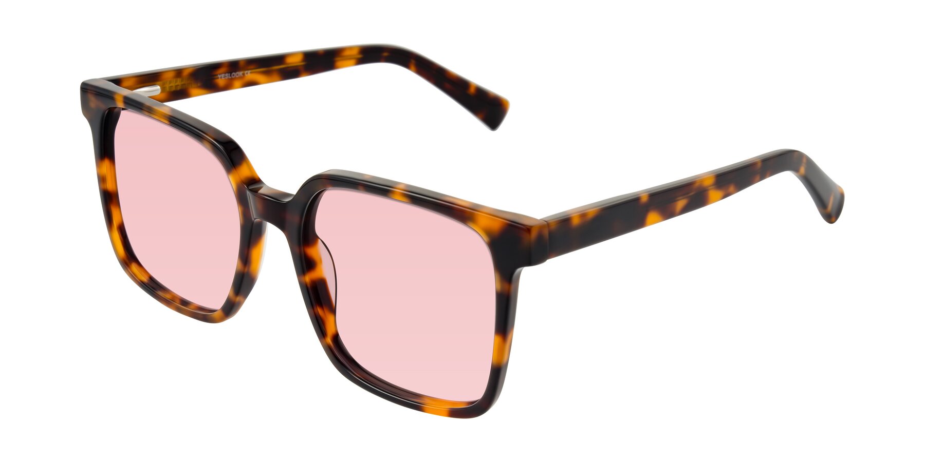 Angle of Donegal in Tortoise with Light Garnet Tinted Lenses
