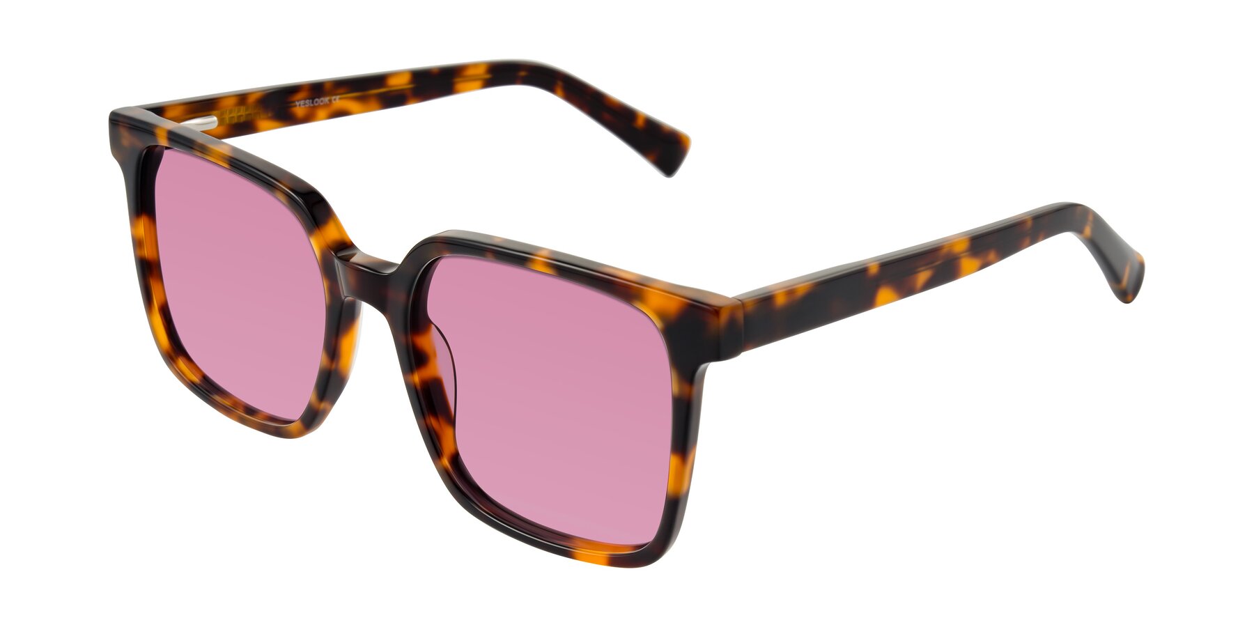 Angle of Donegal in Tortoise with Medium Wine Tinted Lenses