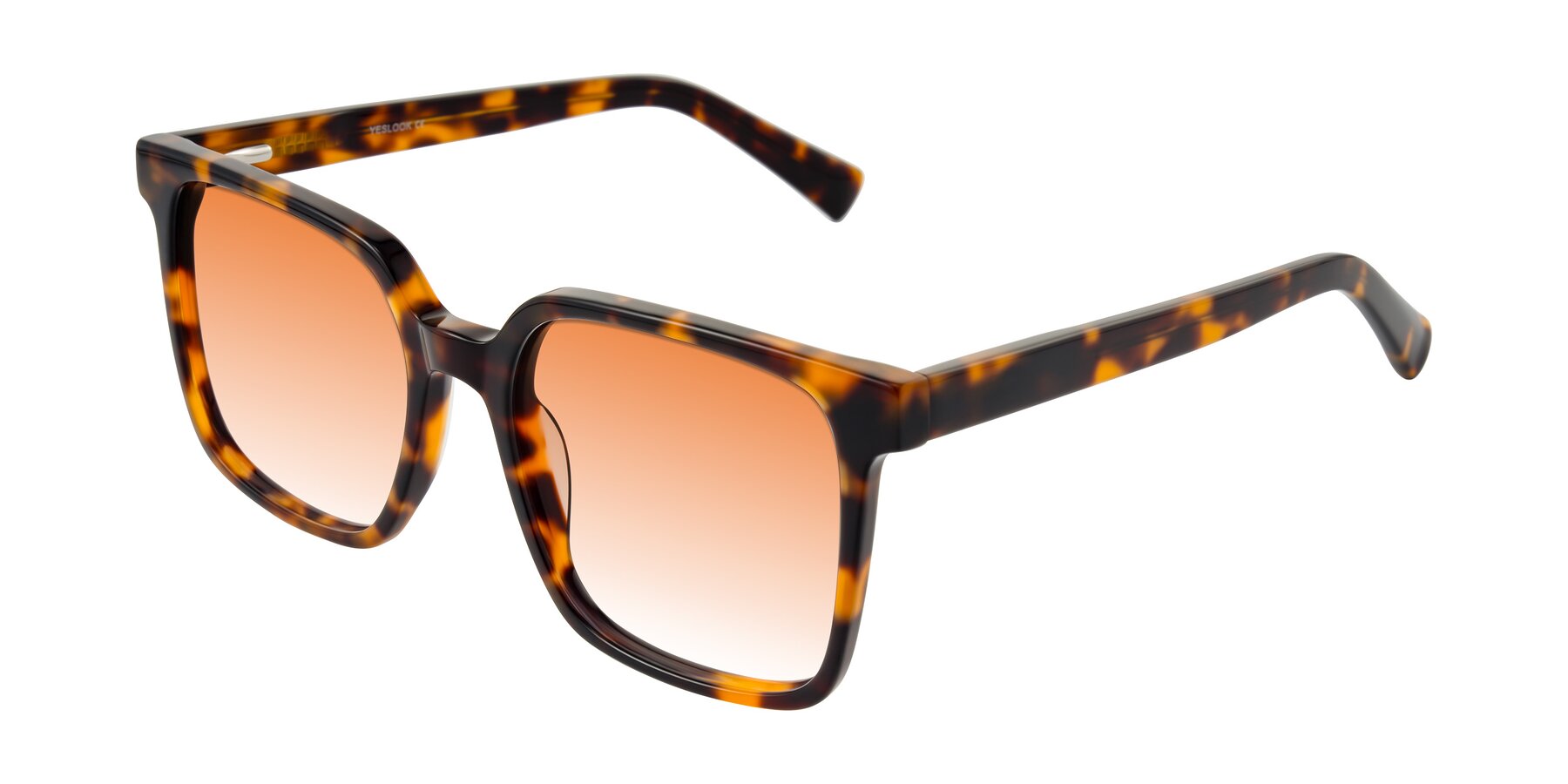 Angle of Donegal in Tortoise with Orange Gradient Lenses