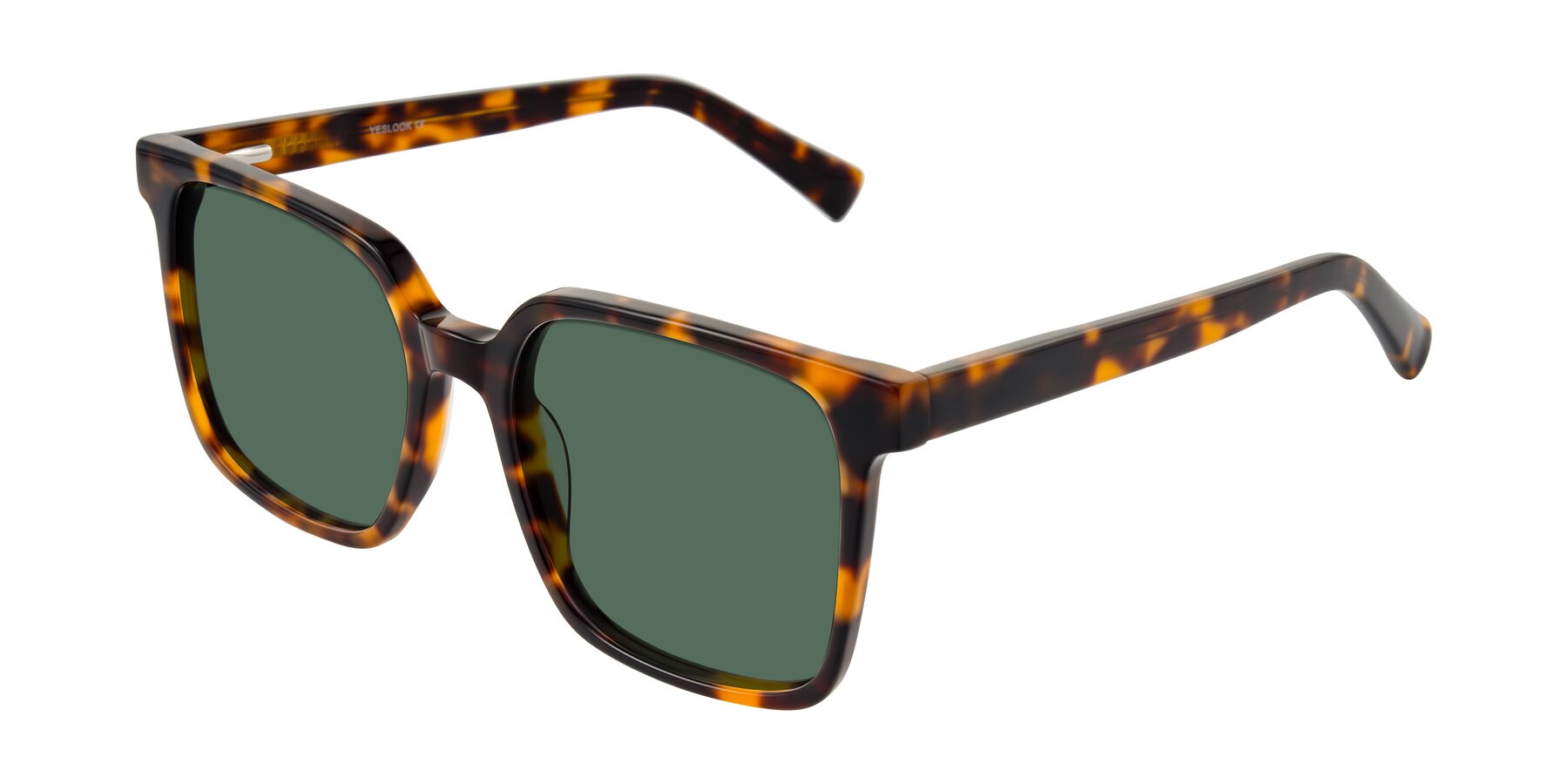Angle of Donegal in Tortoise with Green Polarized Lenses