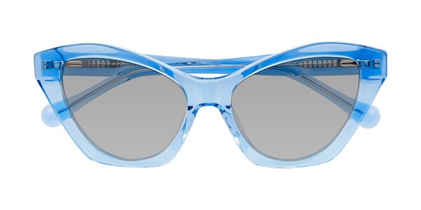 Front of Limerick in Transparent Blue