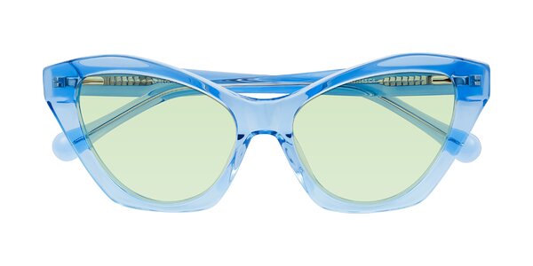 Front of Limerick in Transparent Blue