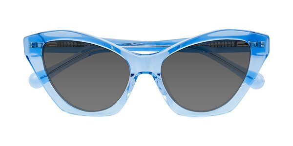 Front of Limerick in Transparent Blue