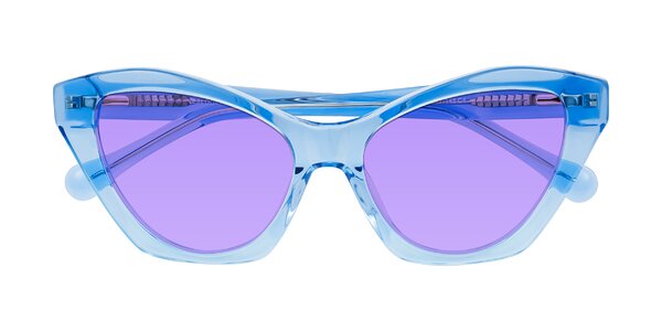 Front of Limerick in Transparent Blue