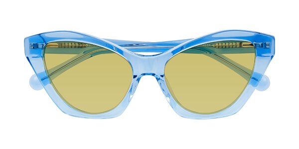 Front of Limerick in Transparent Blue