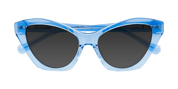 Front of Limerick in Transparent Blue