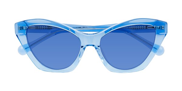 Front of Limerick in Transparent Blue