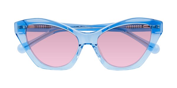 Front of Limerick in Transparent Blue