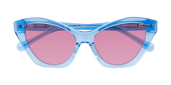 Front of Limerick in Transparent Blue