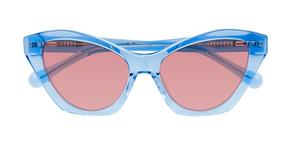 Front of Limerick in Transparent Blue