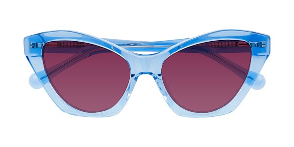 Front of Limerick in Transparent Blue