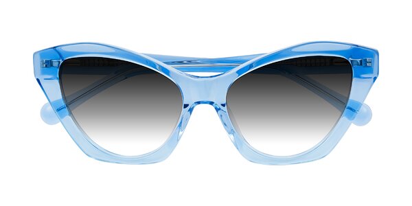 Front of Limerick in Transparent Blue