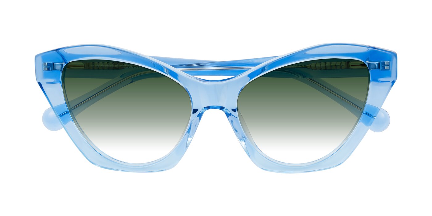 Limerick - Transparent Blue Gradient Sunglasses