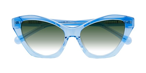 Front of Limerick in Transparent Blue