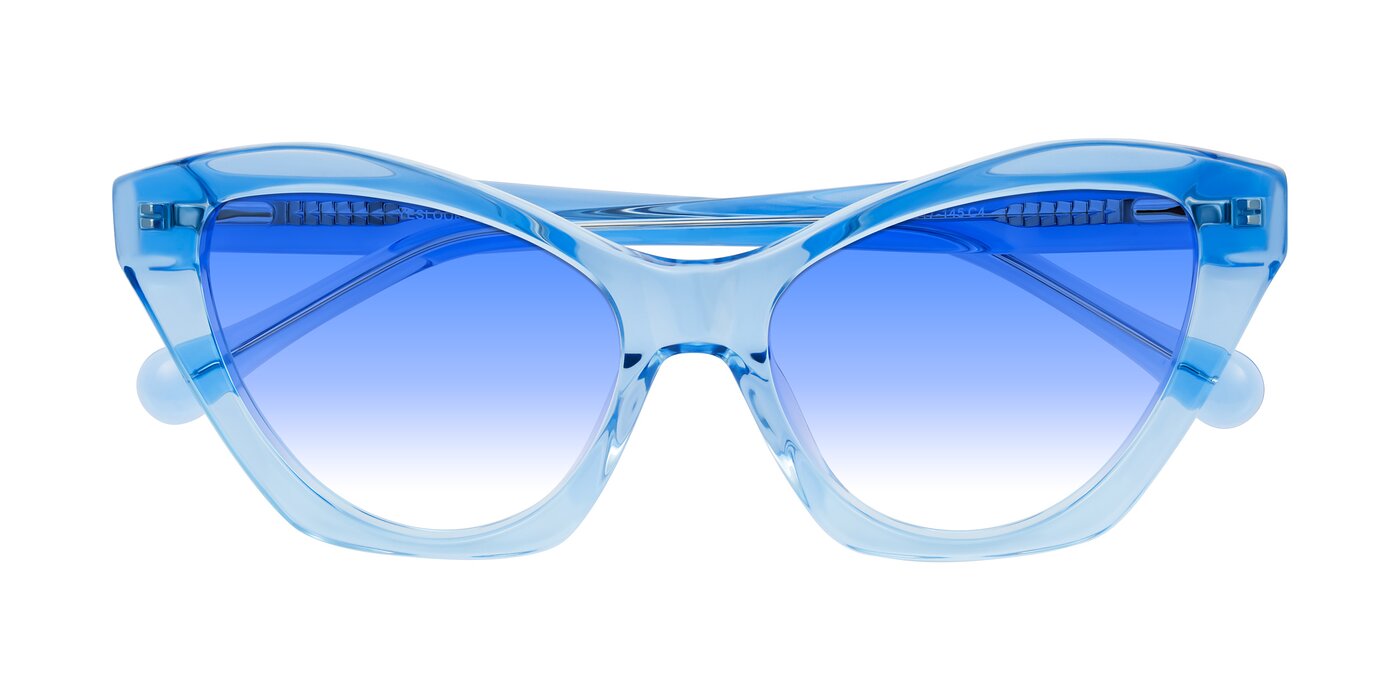 Limerick - Transparent Blue Gradient Sunglasses
