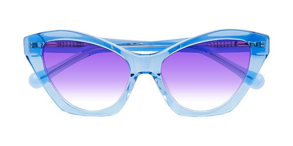 Front of Limerick in Transparent Blue
