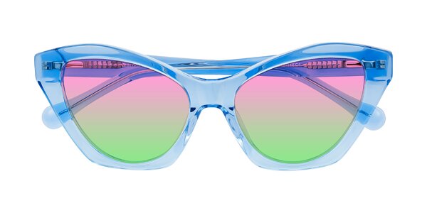 Front of Limerick in Transparent Blue