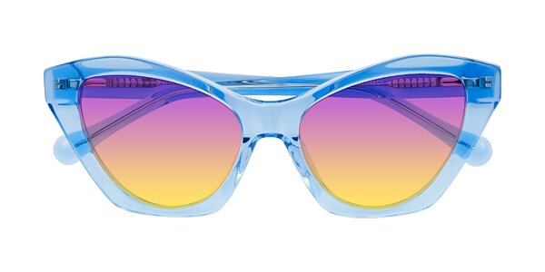Front of Limerick in Transparent Blue