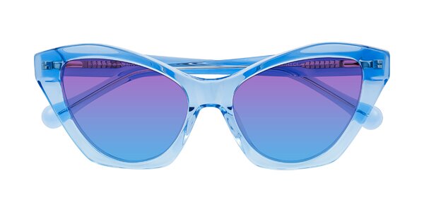 Front of Limerick in Transparent Blue