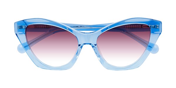 Front of Limerick in Transparent Blue