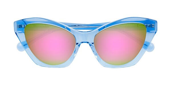 Front of Limerick in Transparent Blue