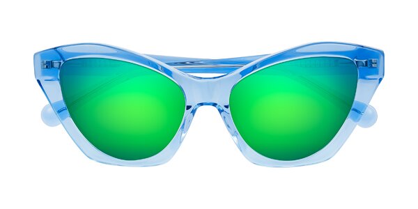 Front of Limerick in Transparent Blue