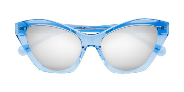 Front of Limerick in Transparent Blue
