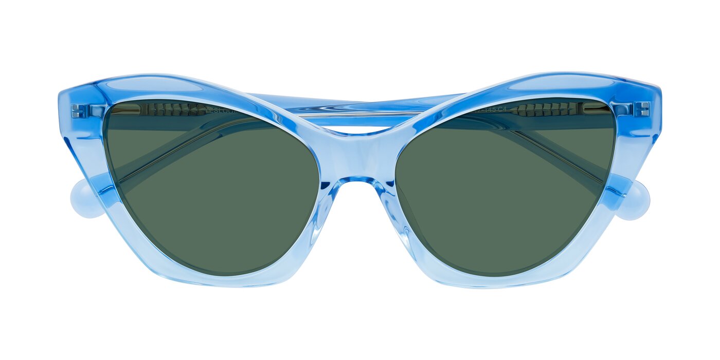 Limerick - Transparent Blue Polarized Sunglasses