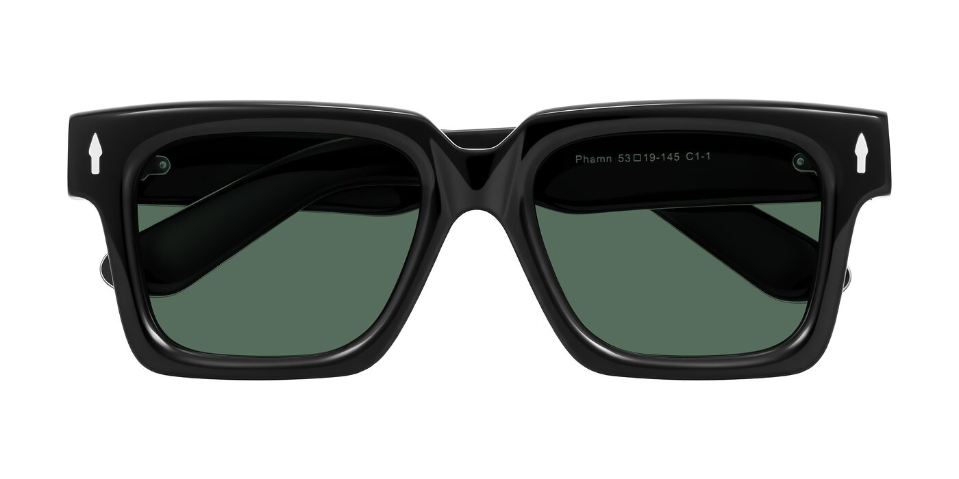 Phamn - Black Polarized Sunglasses