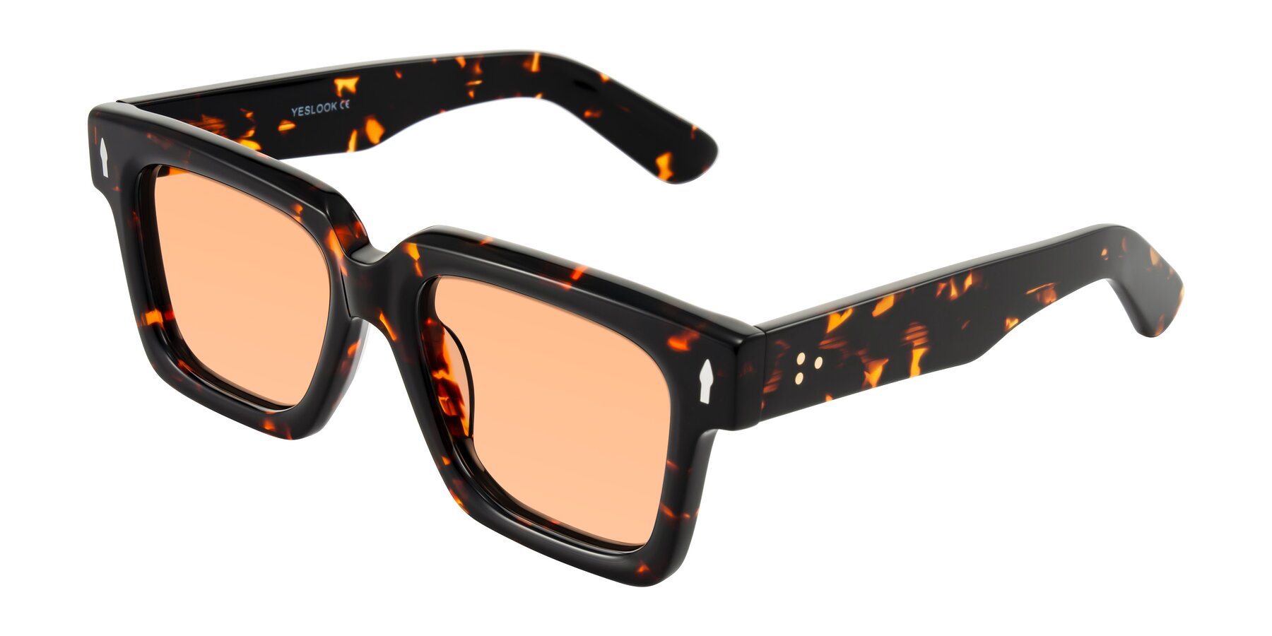 Angle of Phamn in Tortoise with Light Orange Tinted Lenses