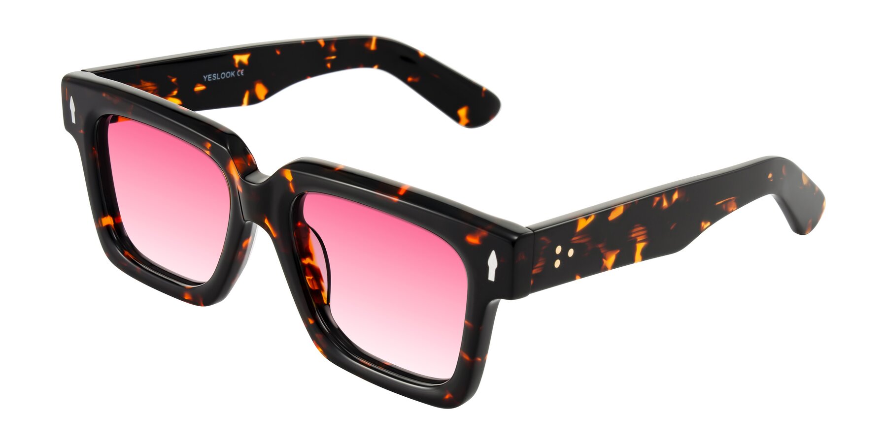 Angle of Phamn in Tortoise with Pink Gradient Lenses