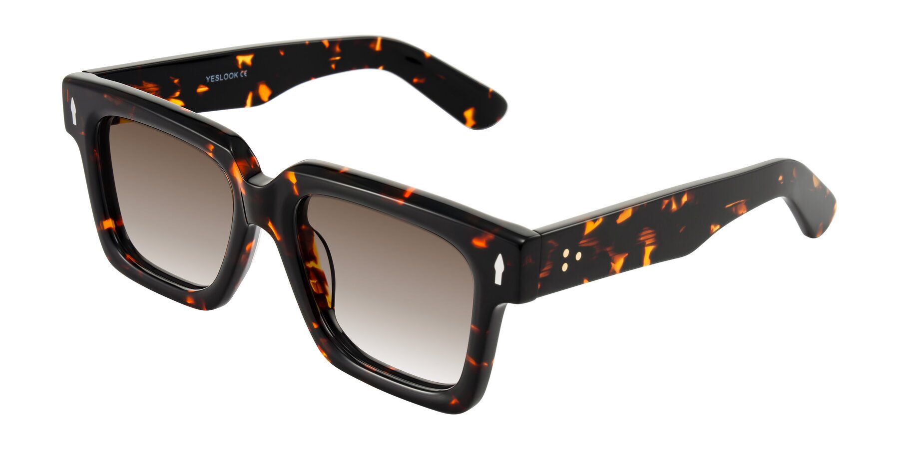 Angle of Phamn in Tortoise with Brown Gradient Lenses