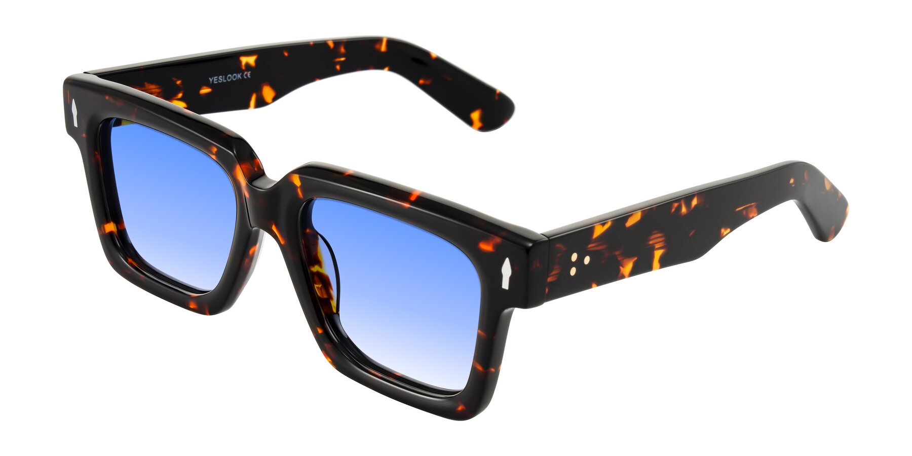 Angle of Phamn in Tortoise with Blue Gradient Lenses