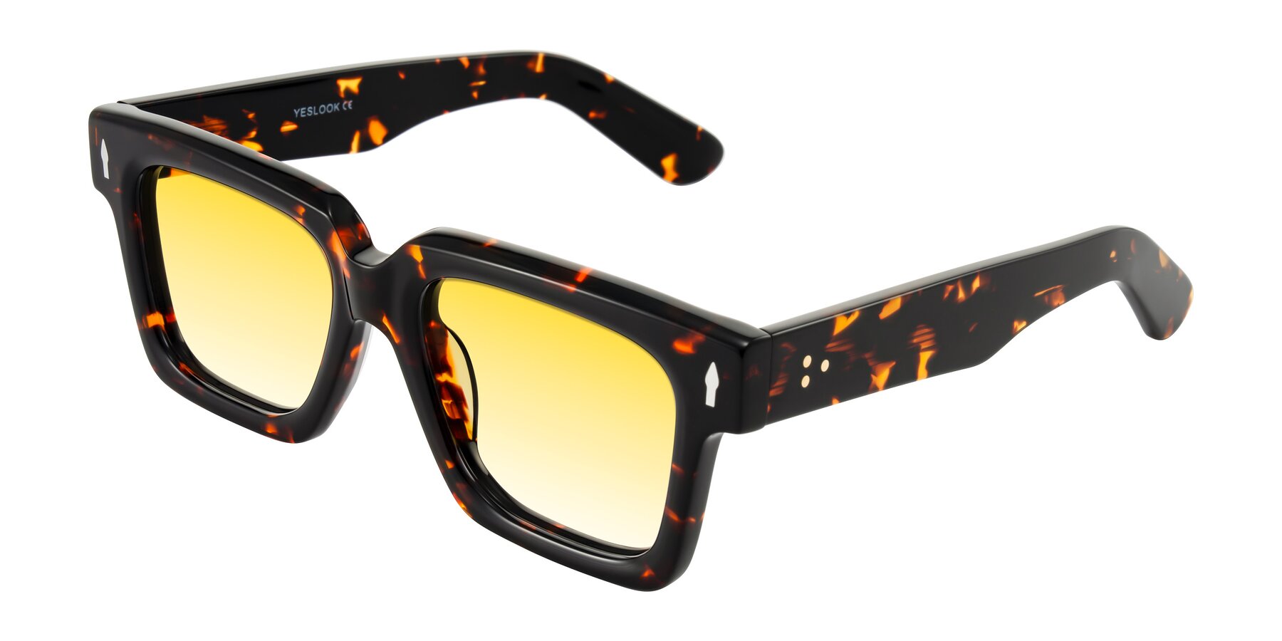 Angle of Phamn in Tortoise with Yellow Gradient Lenses