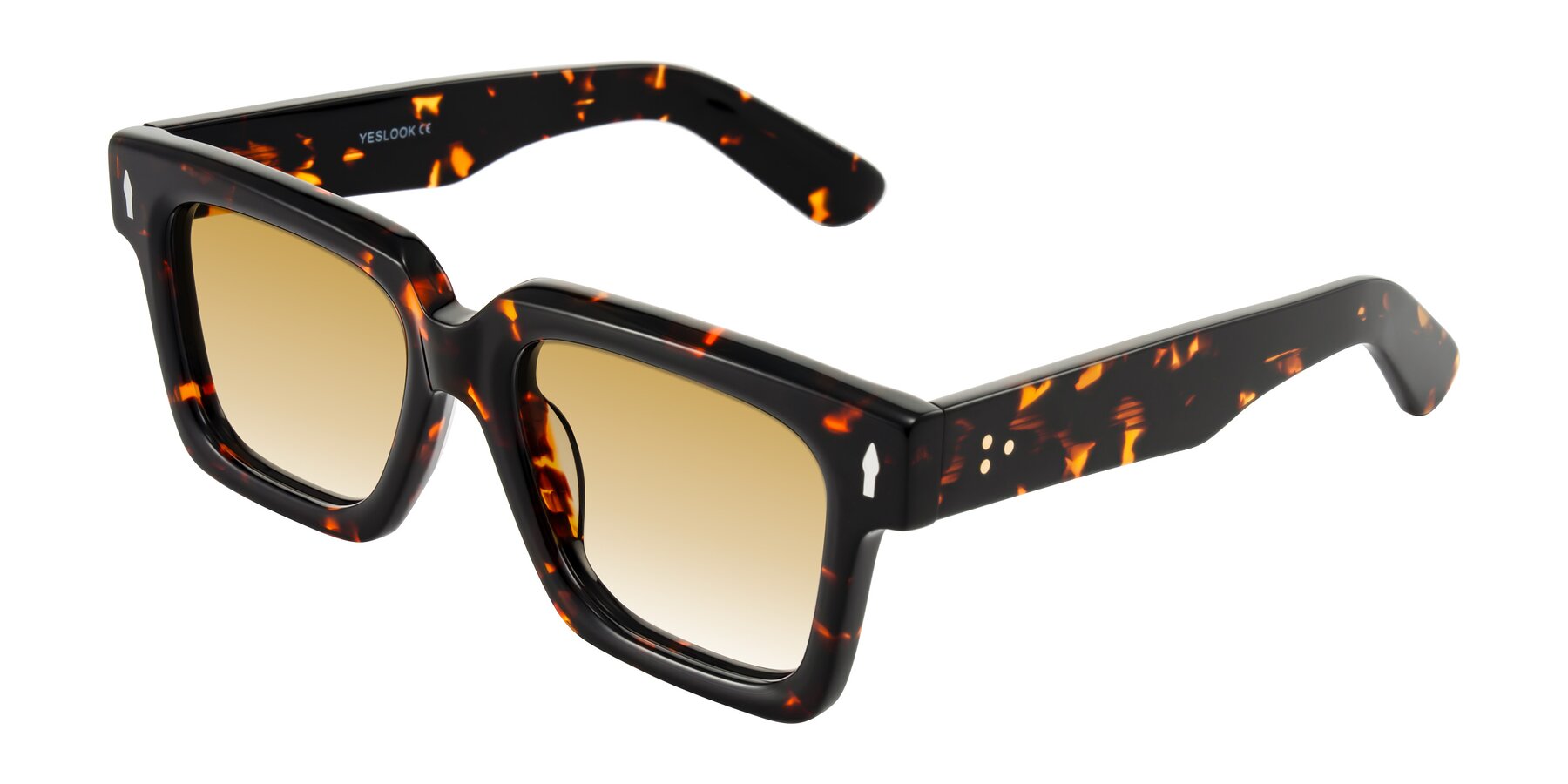Angle of Phamn in Tortoise with Champagne Gradient Lenses