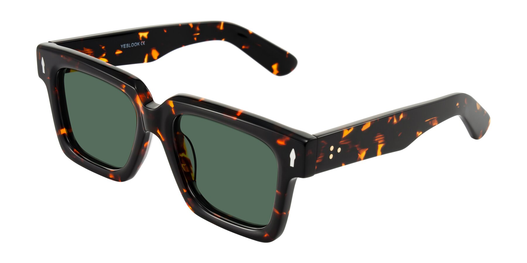 Angle of Phamn in Tortoise with Green Polarized Lenses