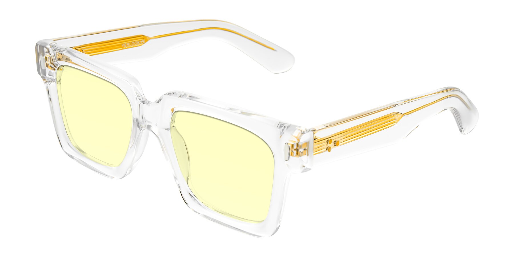 Angle of Phamn in Clear with Light Yellow Tinted Lenses