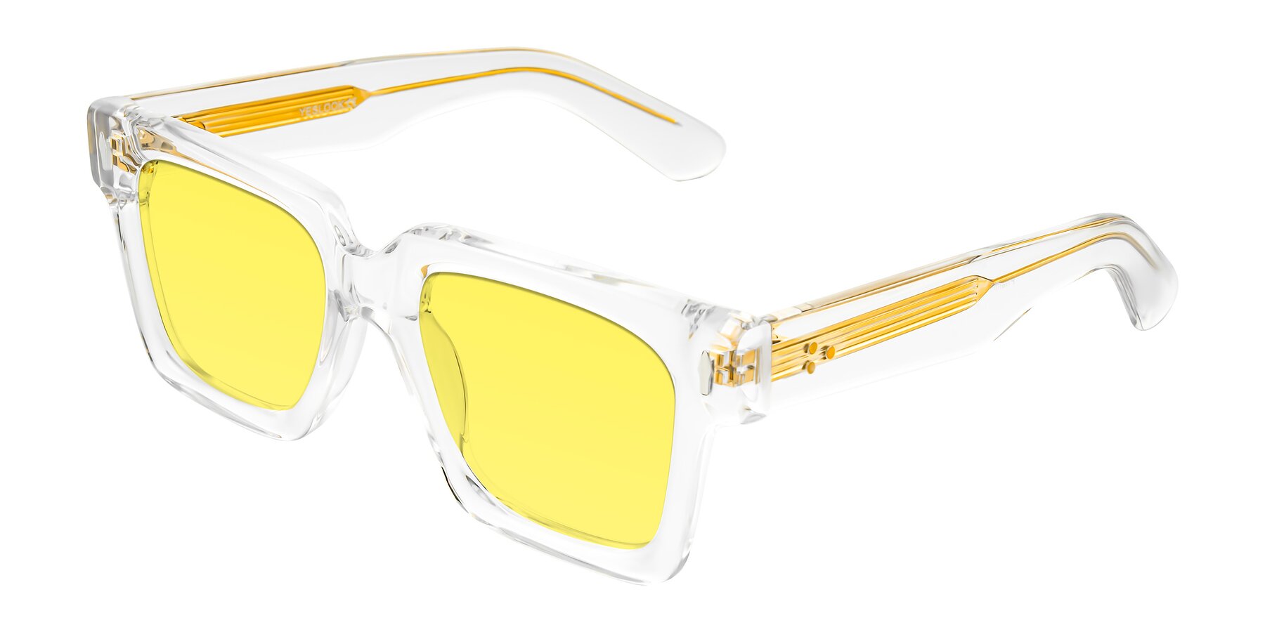 Angle of Phamn in Clear with Medium Yellow Tinted Lenses