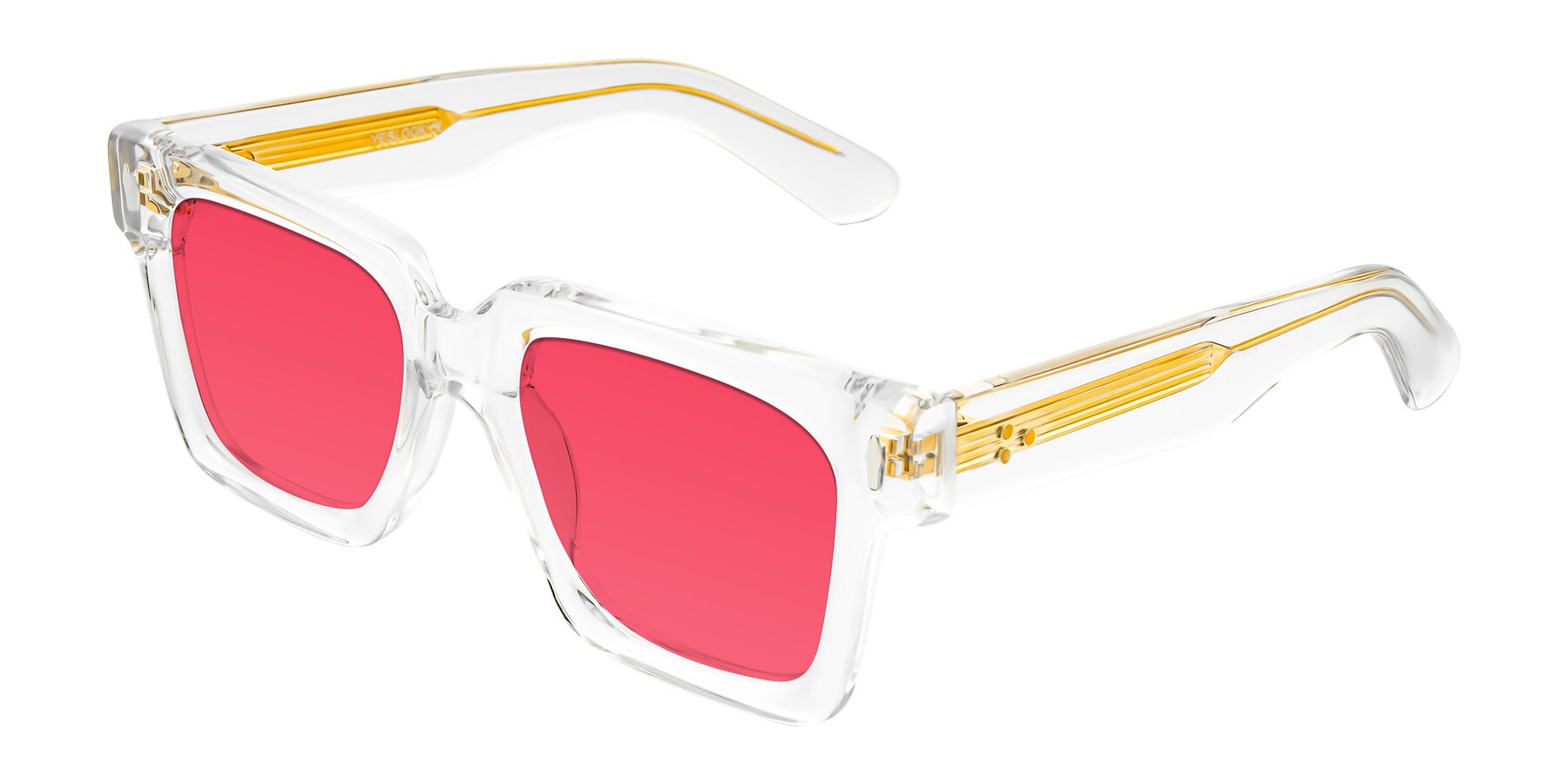 Angle of Phamn in Clear with Red Tinted Lenses