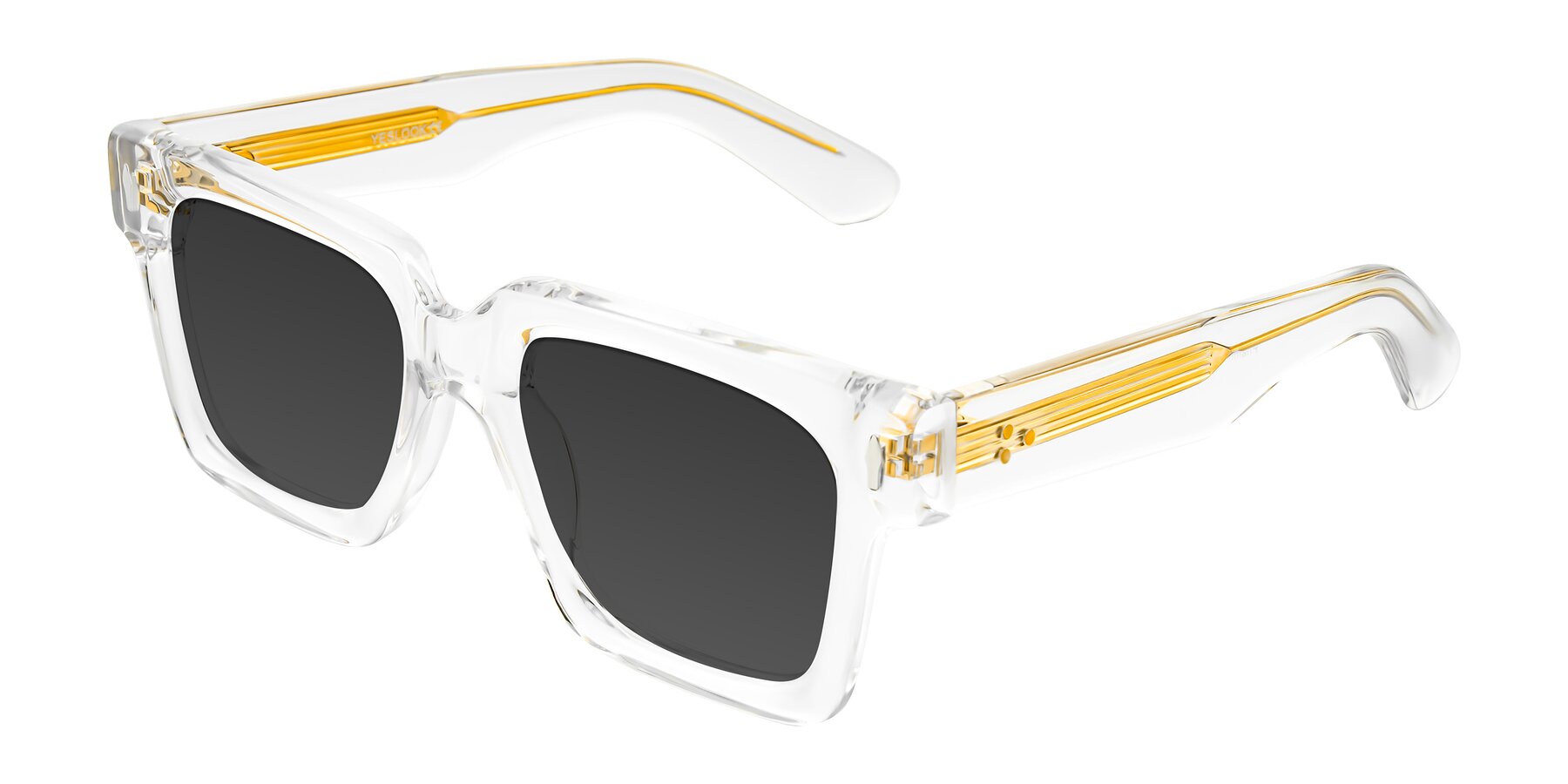 Angle of Phamn in Clear with Gray Tinted Lenses