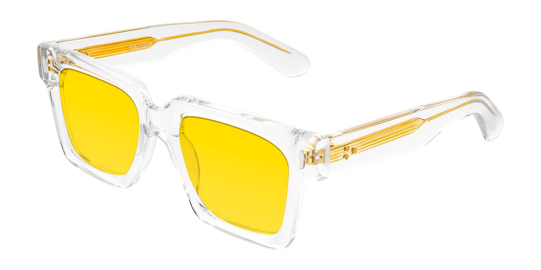 Angle of Phamn in Clear with Yellow Tinted Lenses