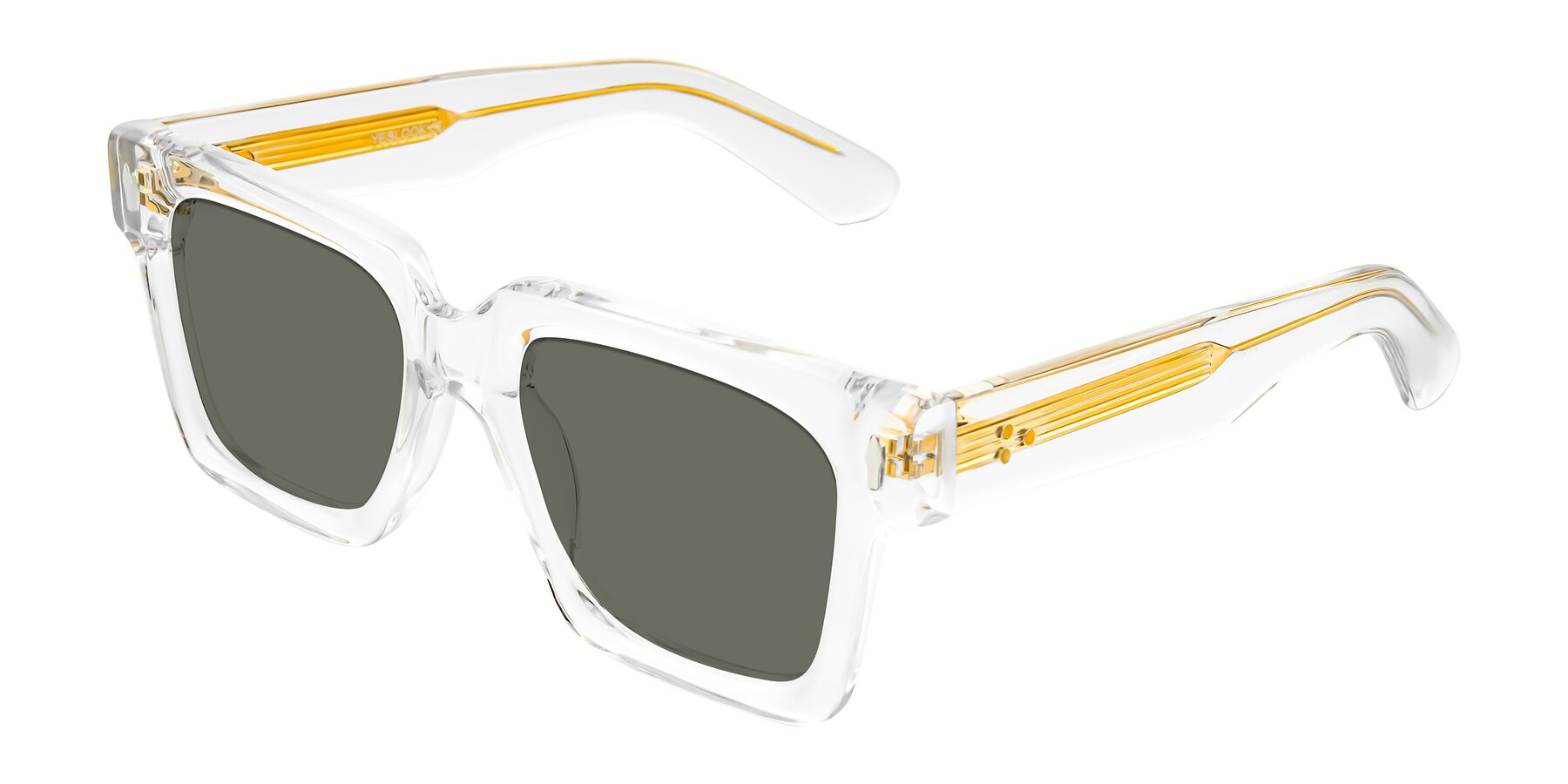 Angle of Phamn in Clear with Gray Polarized Lenses